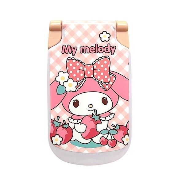 🤯5/$20🤯 My Melody Beige Fold Over Mirror With Comb NWT - Picture 1 of 4